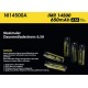NiteCore 14500 IMR Akku 650mAh
